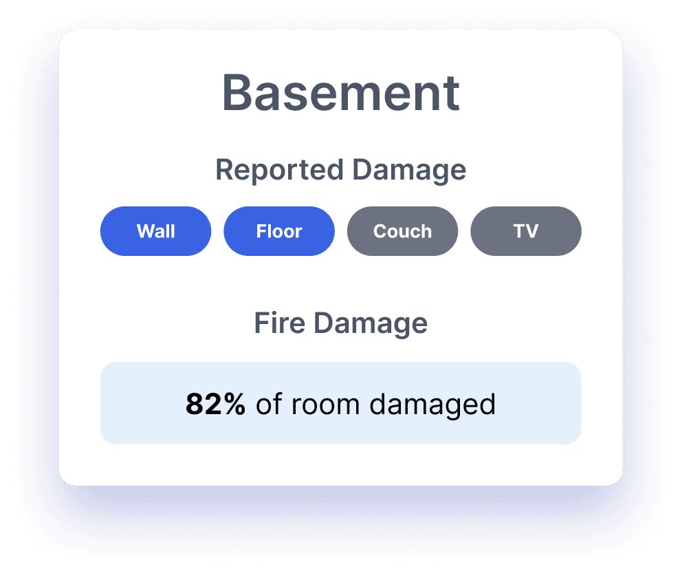 Room Assessment top layer