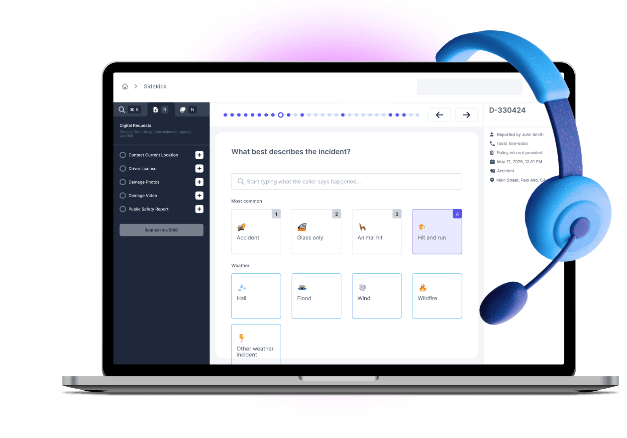 Sidekick visual layer