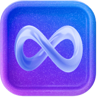 Infinity symbol icon